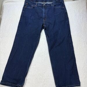 Levi's 550 Jeans Mens 42X30 Relaxed Fit Dark Wash Denim Pants‎ Classic